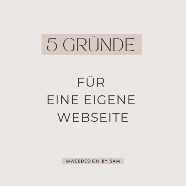 Es gibt unzählige Gründe für eine eigene Webseite. Eine eigene Webseite bietet dir eine umfangreichere Möglichkeit deine Zielgruppe zu erreichen und eine schnellere Bindung aufzubauen. Durch Suchmaschinenoptimierungen triffst du die Entscheidung über deine Zielgruppe und kannst somit dein Produkt oder deinen Service an deine Wunschkunden verkaufen.
.
.
.
#fotograf #hochzeitsfotografie #kosmetik #webdesign #website #design #graphicdesign #webdevelopment #marketing #webdesigner #digitalmarketing #seo #branding #websitedesign #webdeveloper #web  #html #socialmedia #uidesign #ux #css #business #socialmediamarketing #wordpress  #ecommerce #logo #designer #coding #javascript  #programming